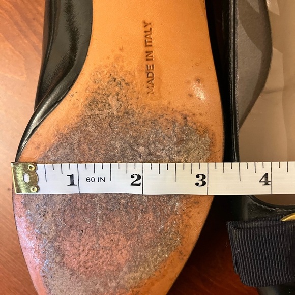 Salvatore Ferragamo Vara Pump Black Leather 10.5 - Picture 11 of 14